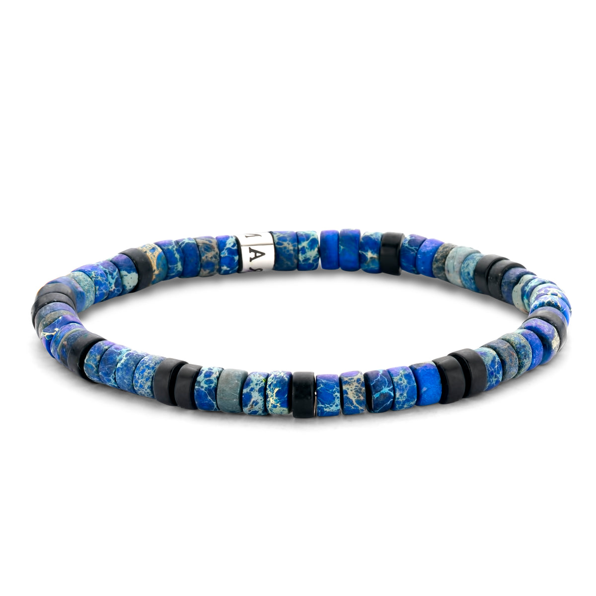 Armband met schijfkralen
