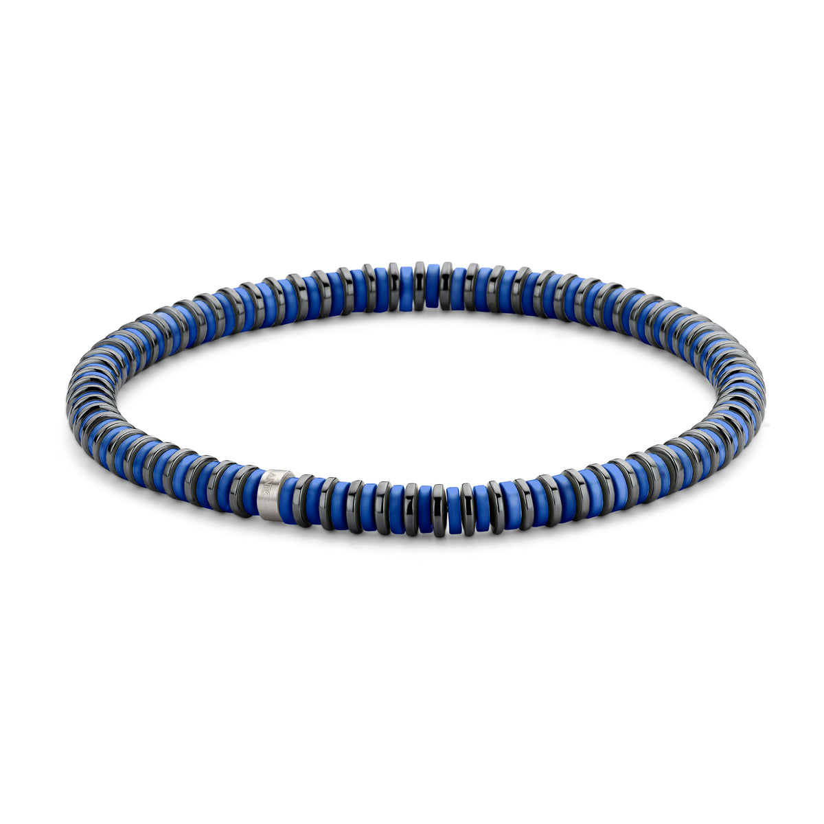 Armband met dunne schijfkralen