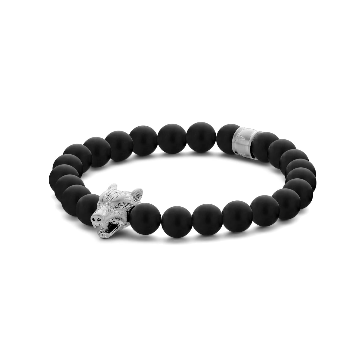 Wolf Head Beads Bracelet