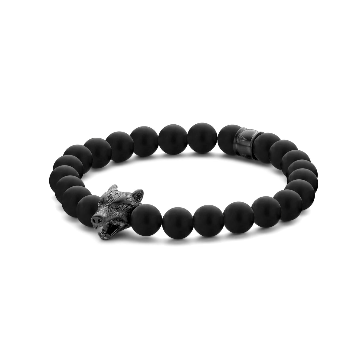 Wolf Head Beads Bracelet