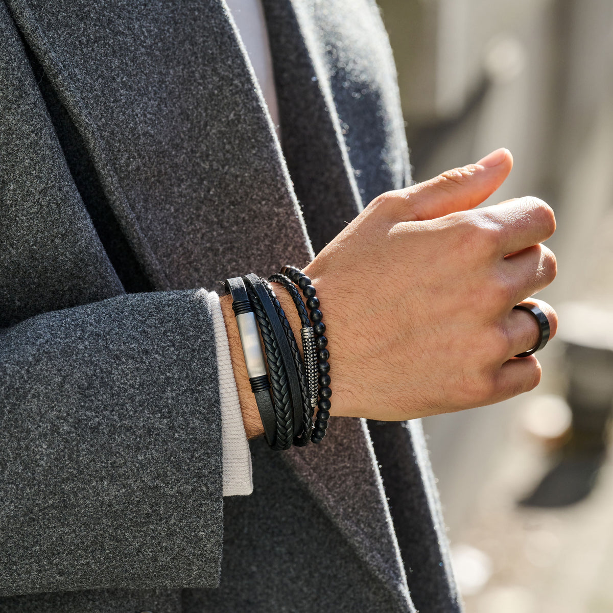 Armband met opvallende kralen