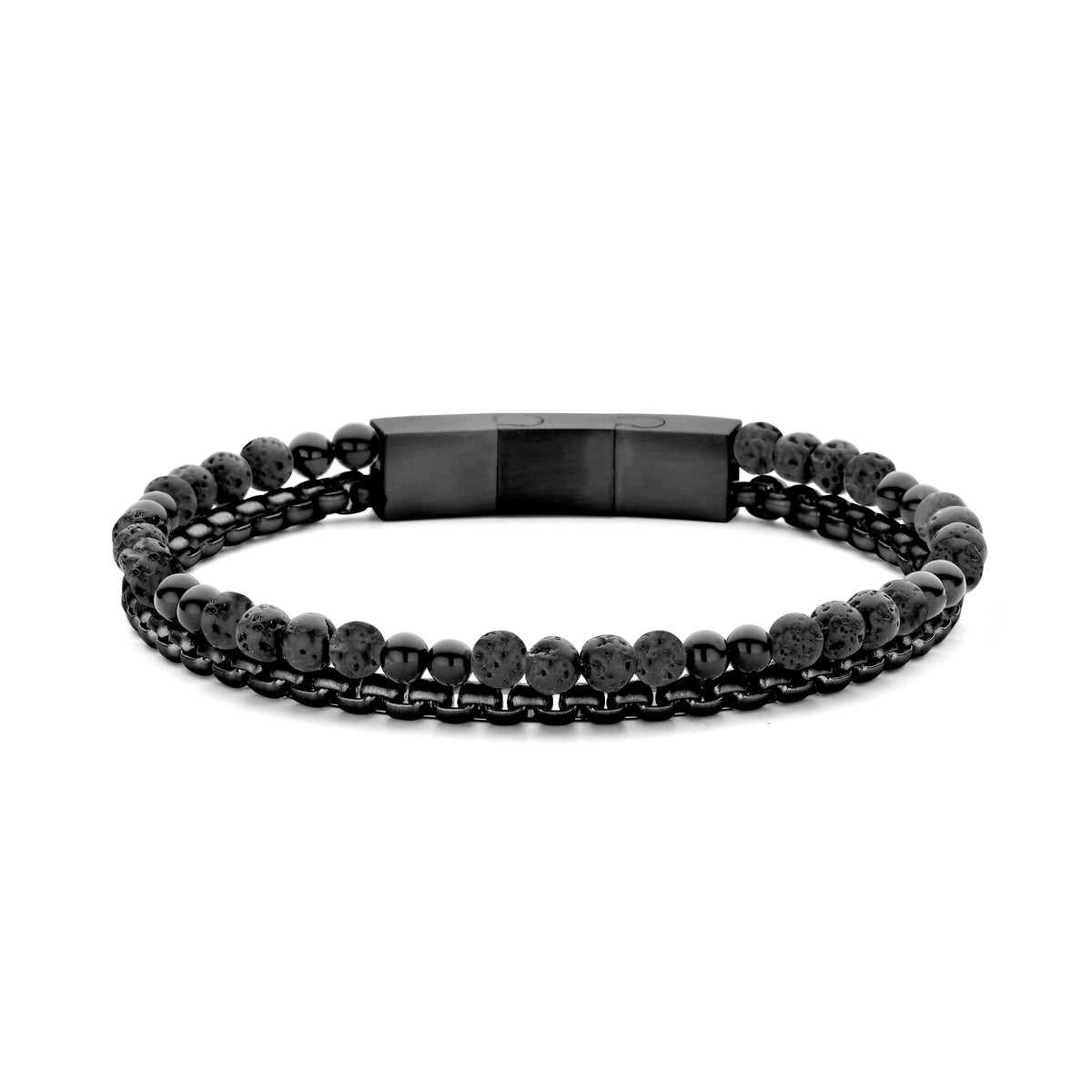 Kralen met doosketting armband
