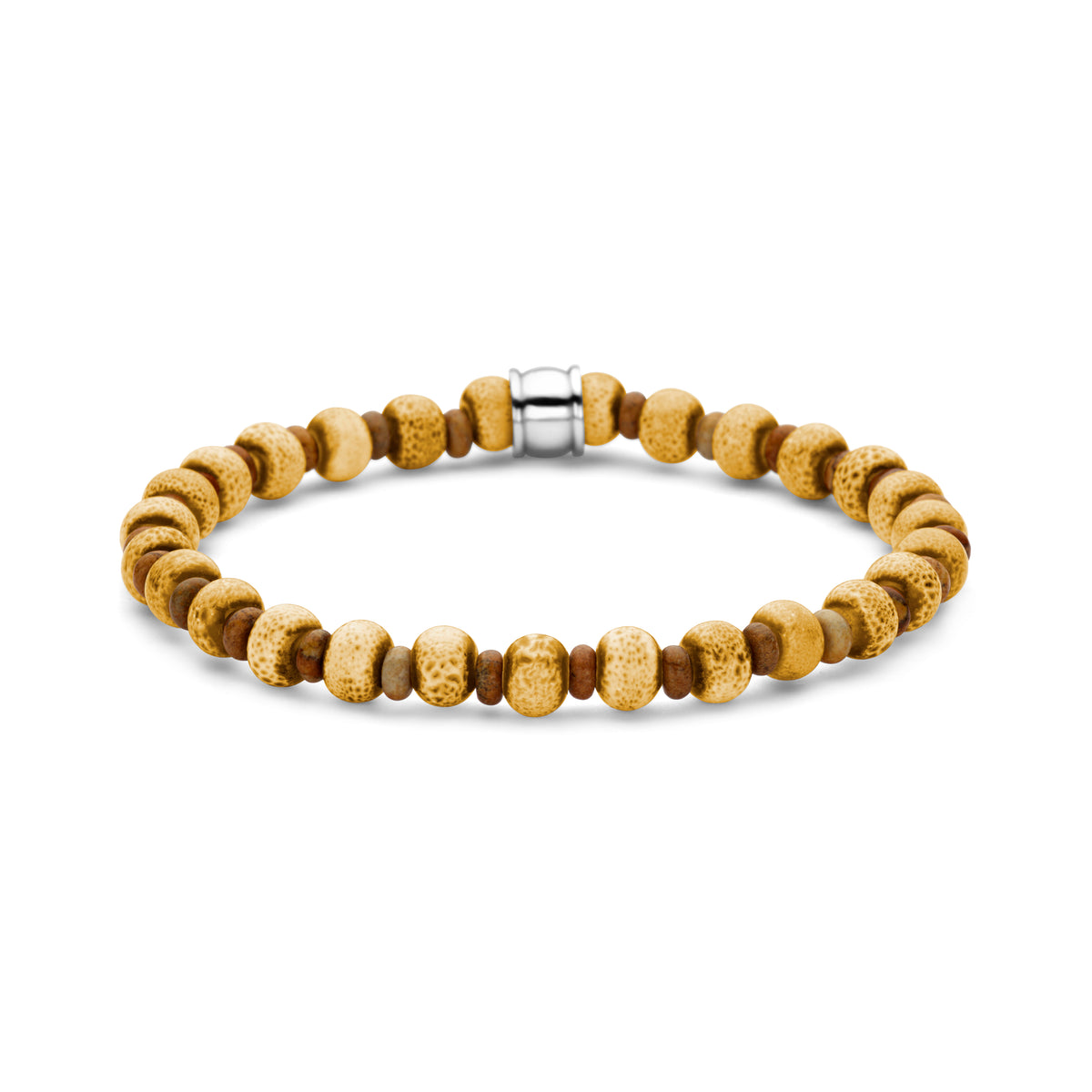 Armband van keramische kralen