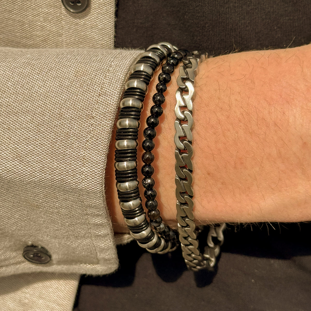 Steel Chain Bracelet