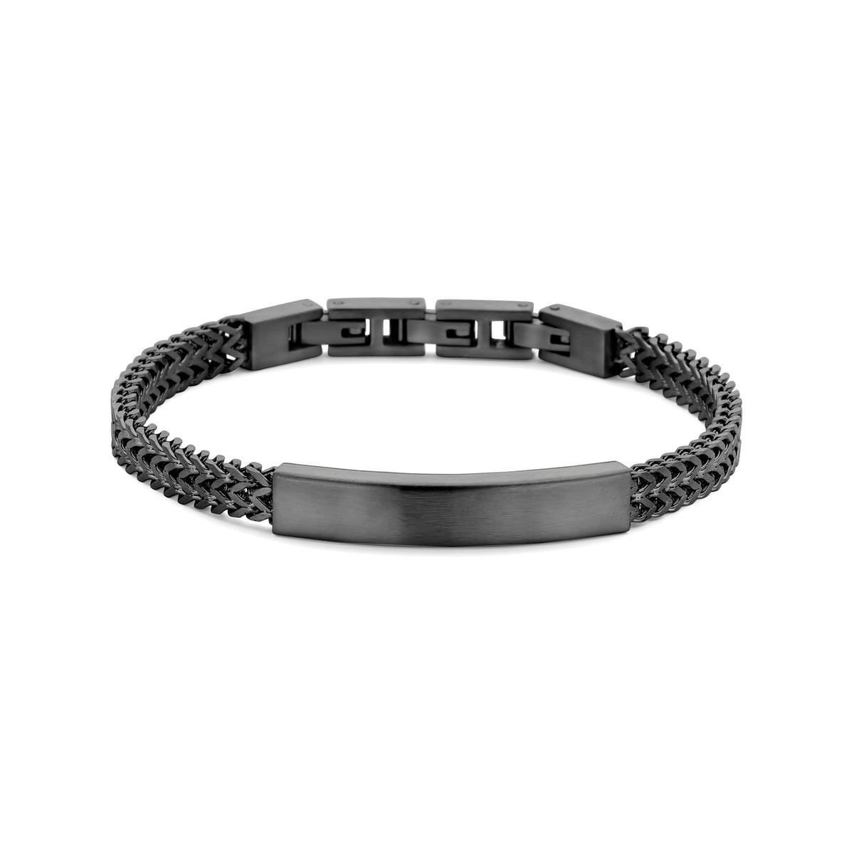 Frank 1967 steel men's bracelet gunmetal