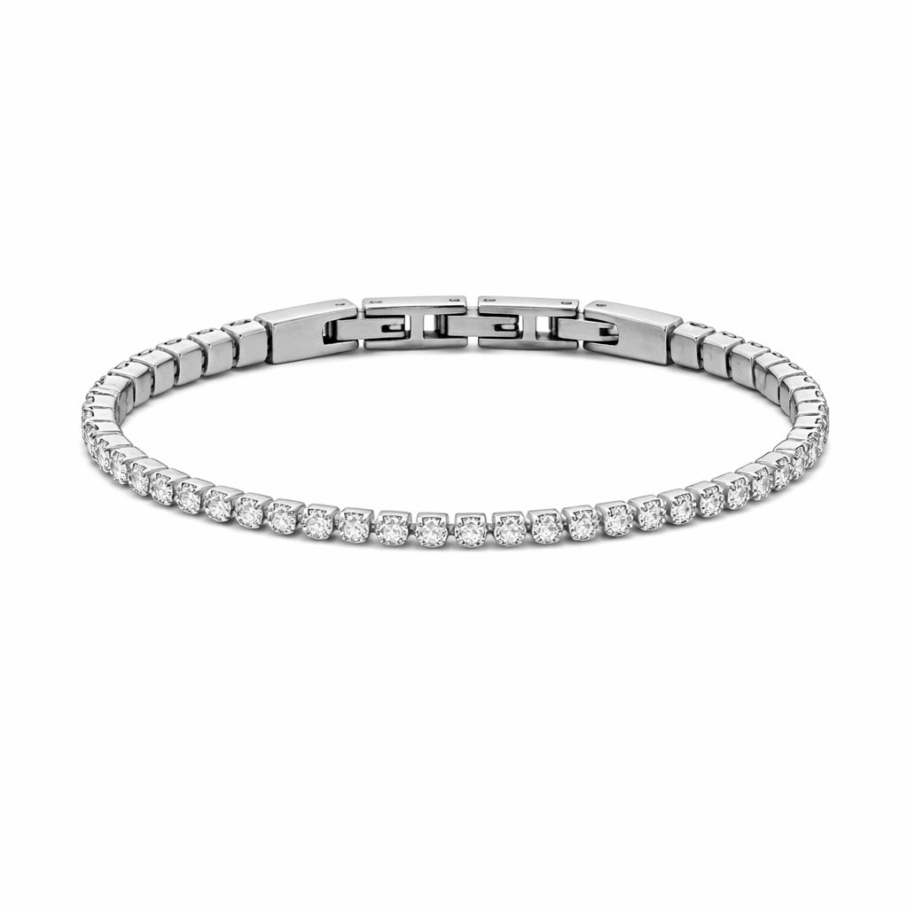 Frank 1967 bracelet white 21cm ips