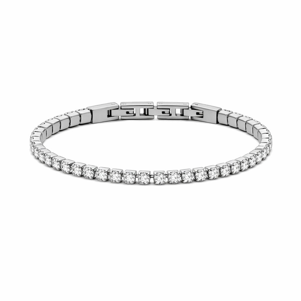 Frank 1967 bracelet white 21cm ips