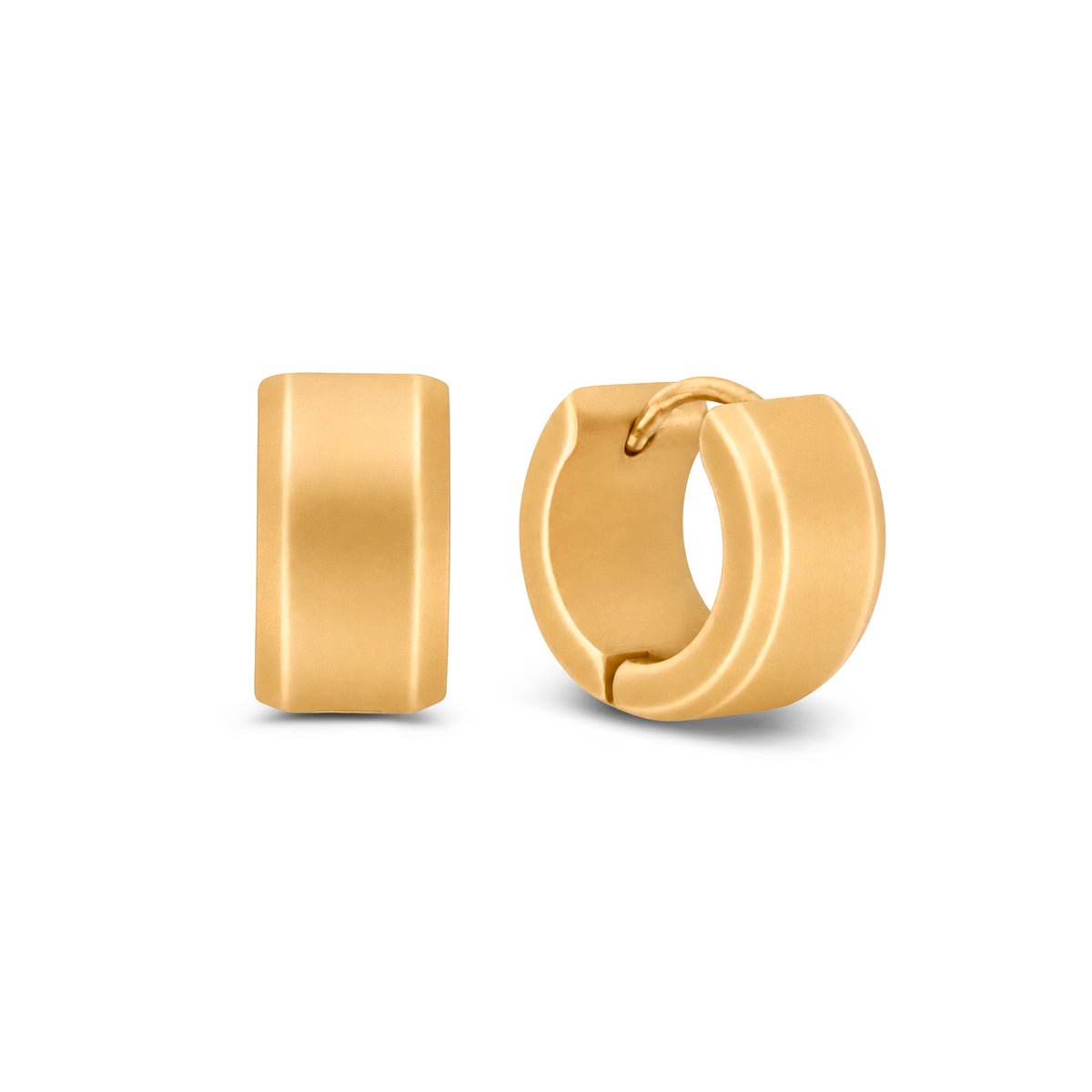 Thick Hoop Earrings