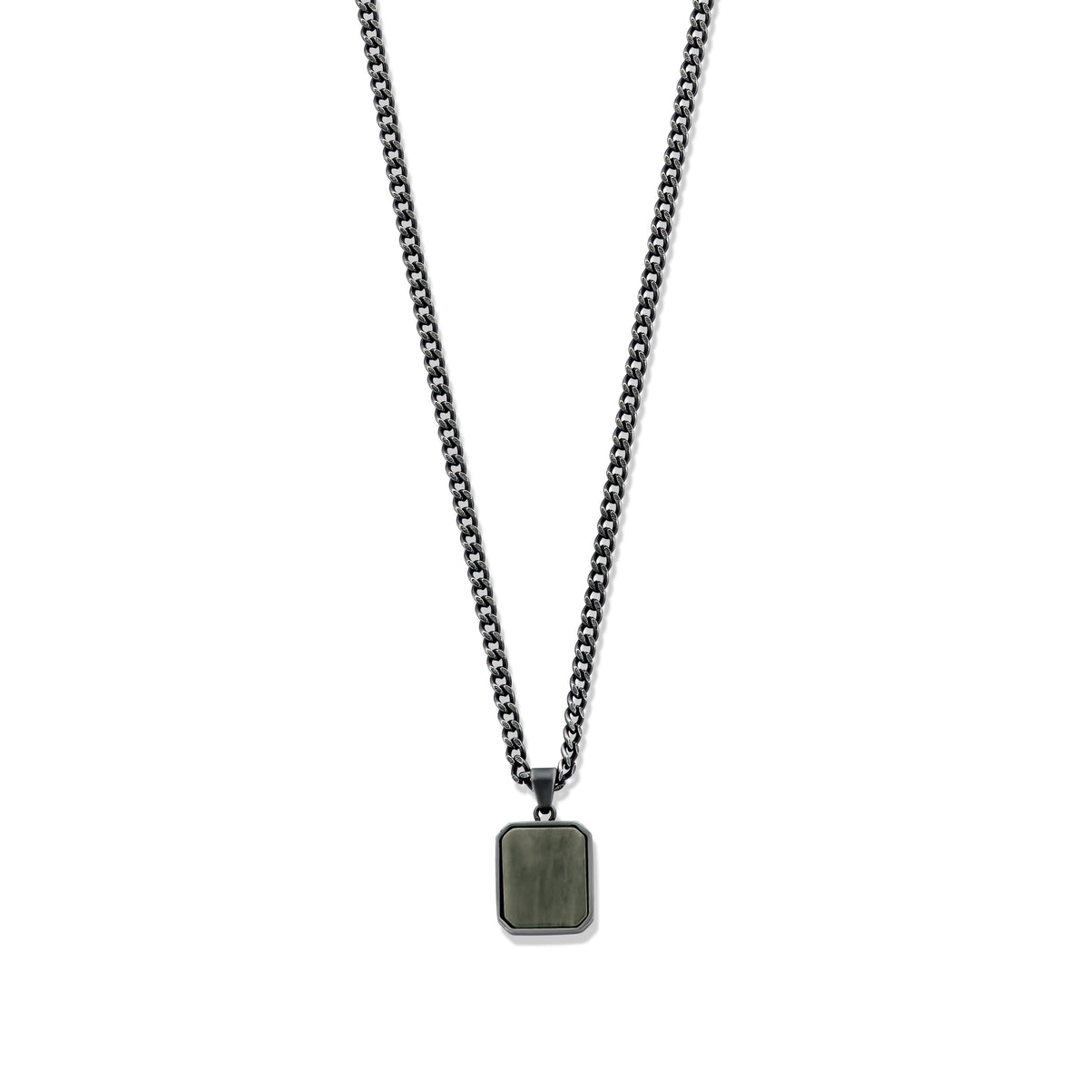 Ketting met natuurstenen hanger