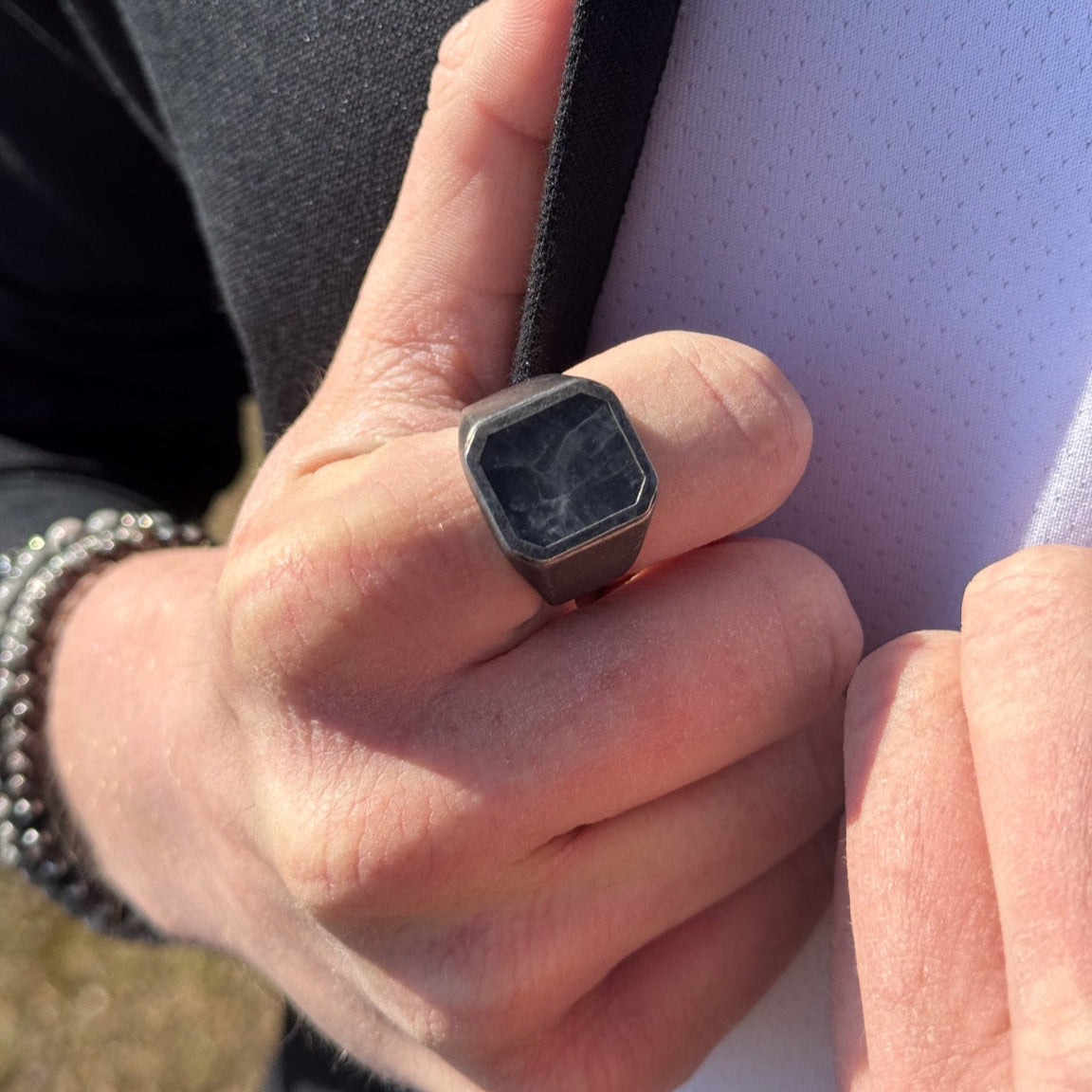 Natuurstenen ring