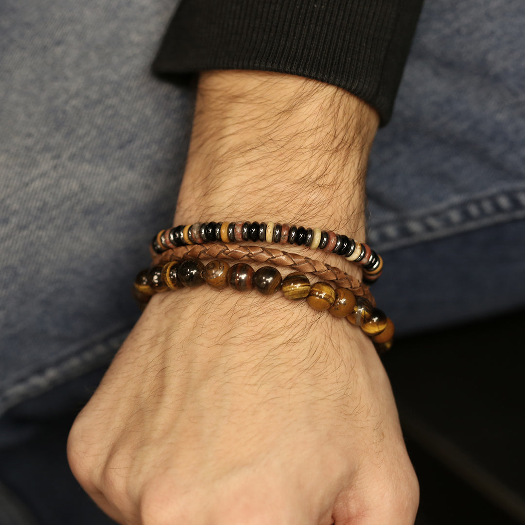 Armband met opvallende kralen